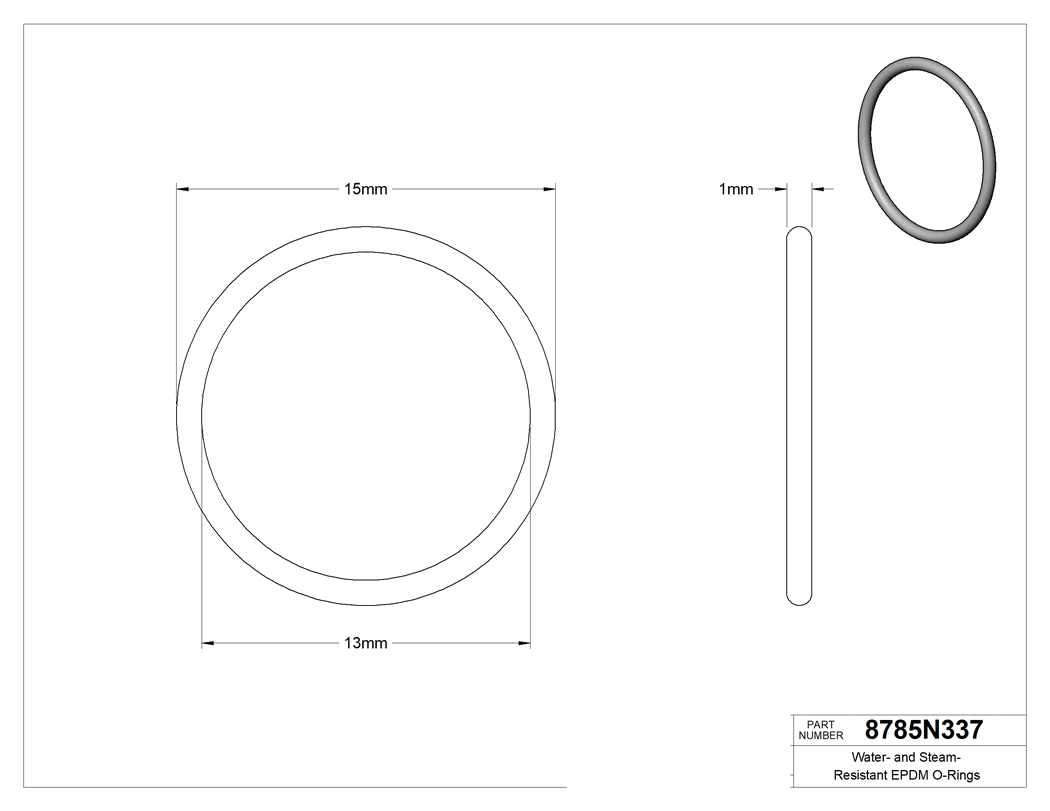Technical drawing - 8785N337